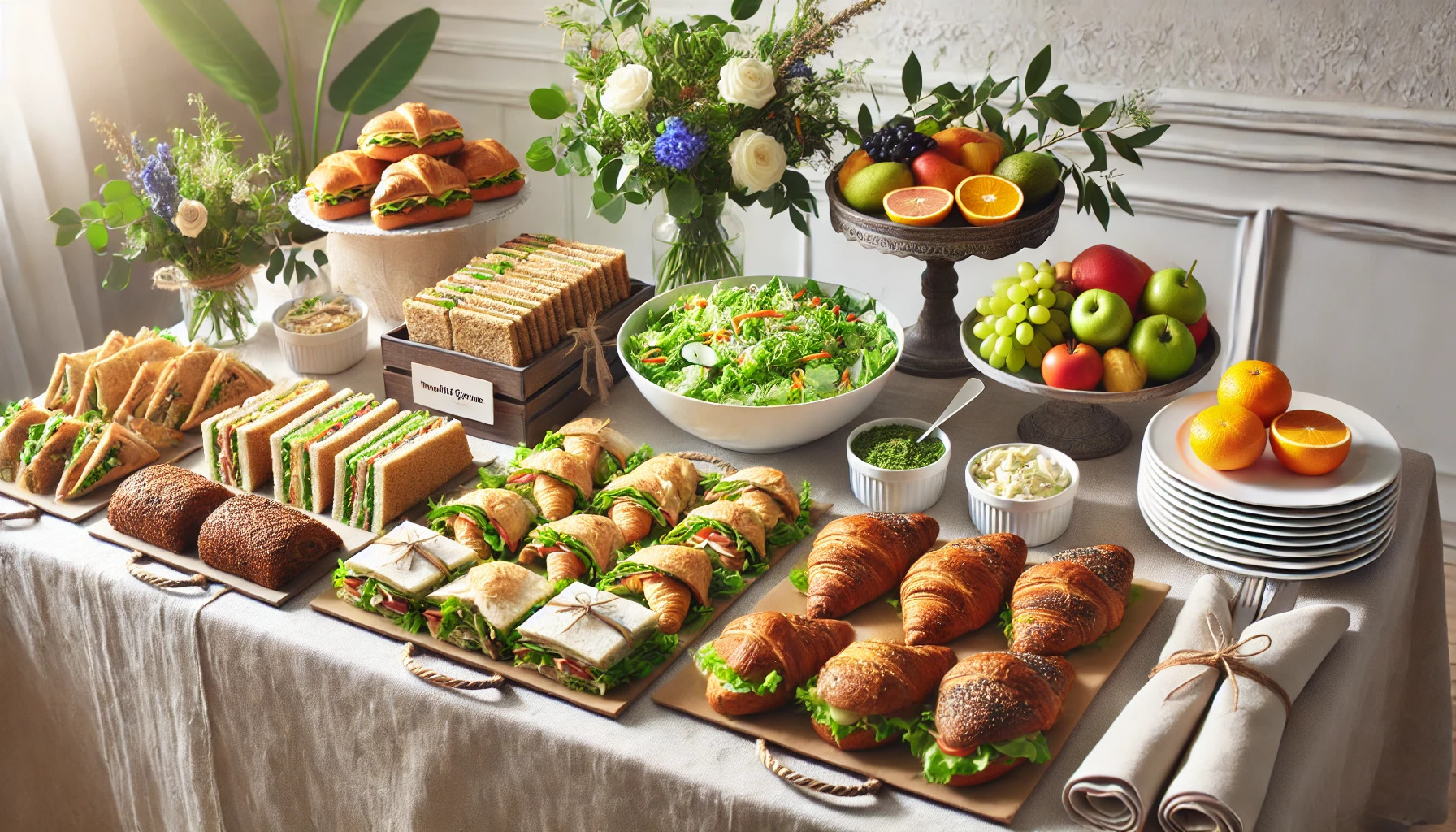 Menu 1 – Assorted Sandwiches