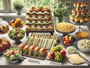 Menu 4 – Assorted Sandwiches, Pizza, & Cheese